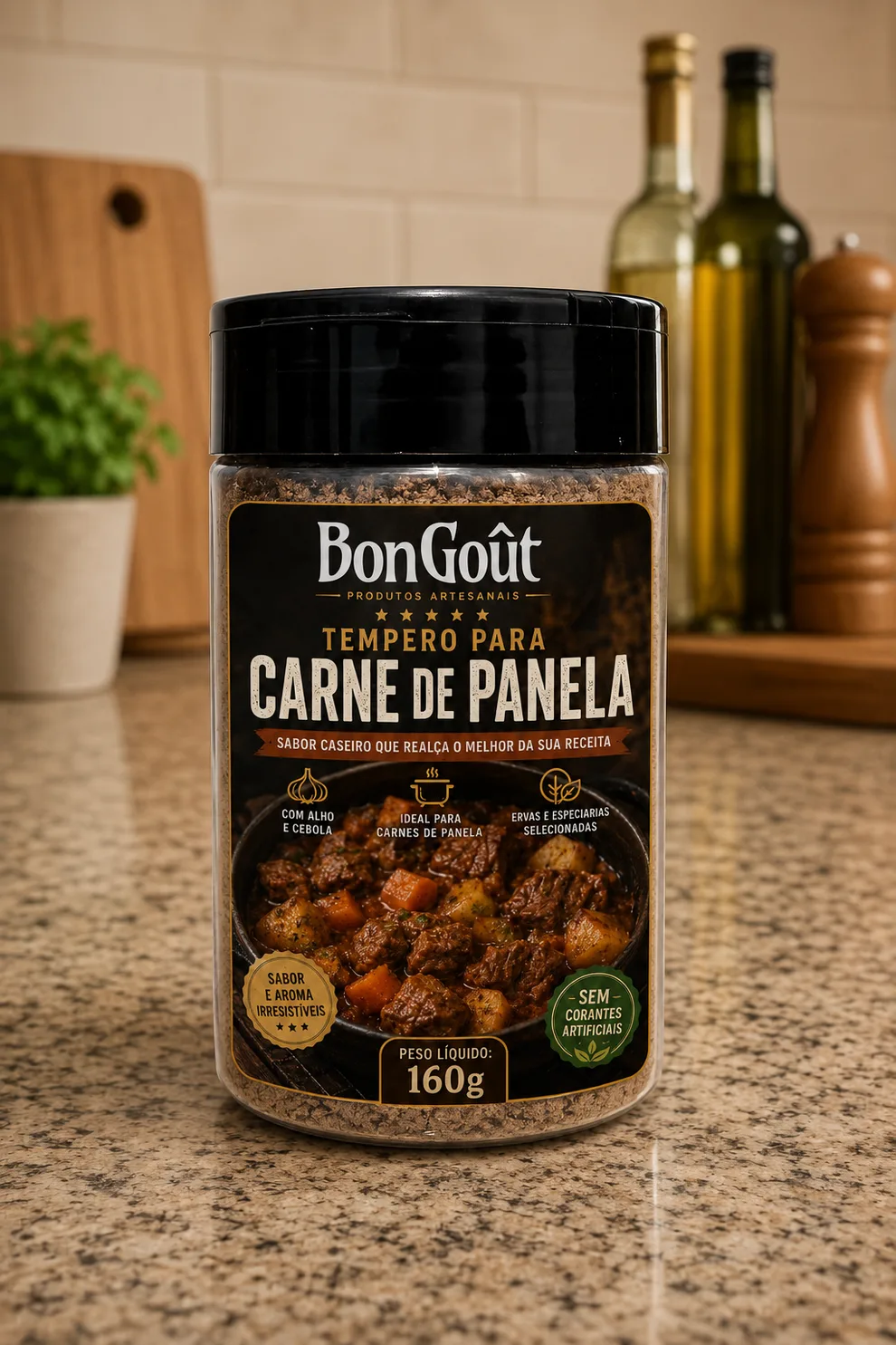 Tempero para carne de panela